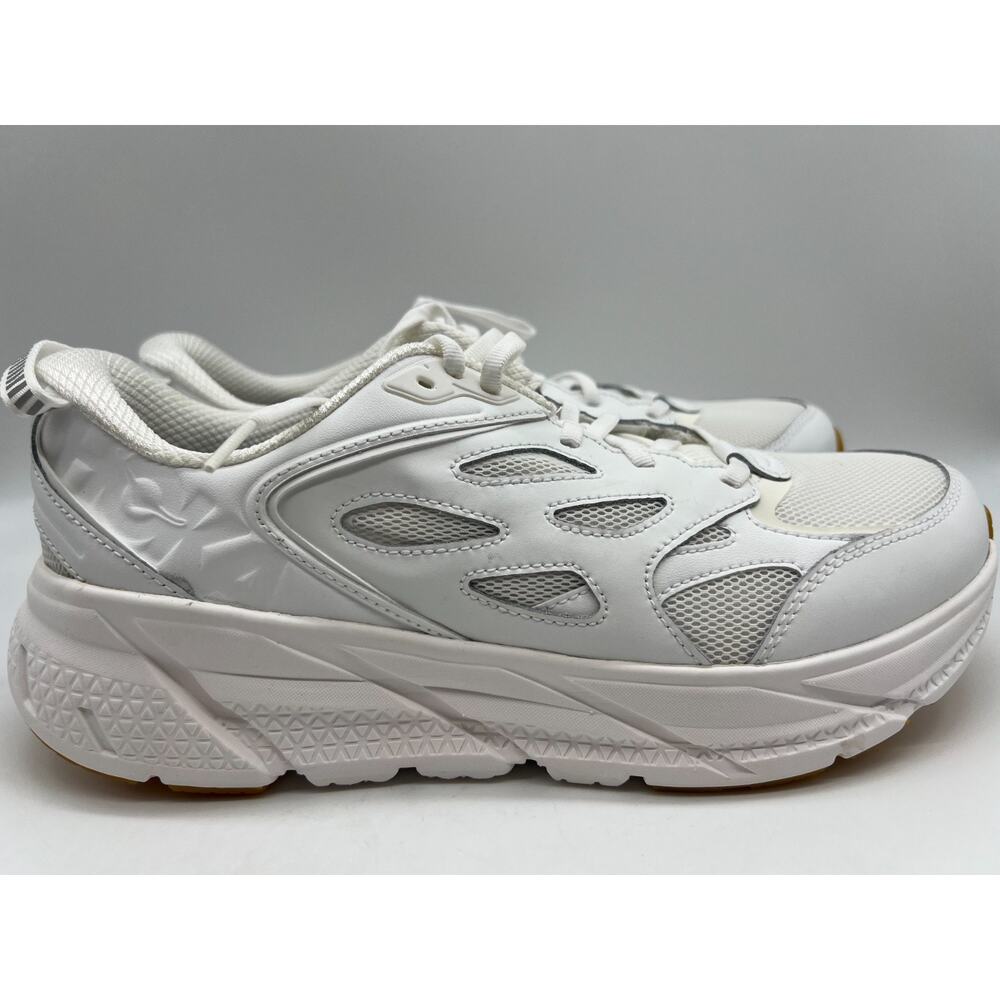 Hoka One One Clifton L White Gum Size M10/W 11 New